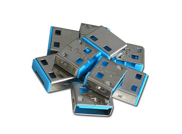 Lindy USB Port Blocker 10xBlue 10 låser 